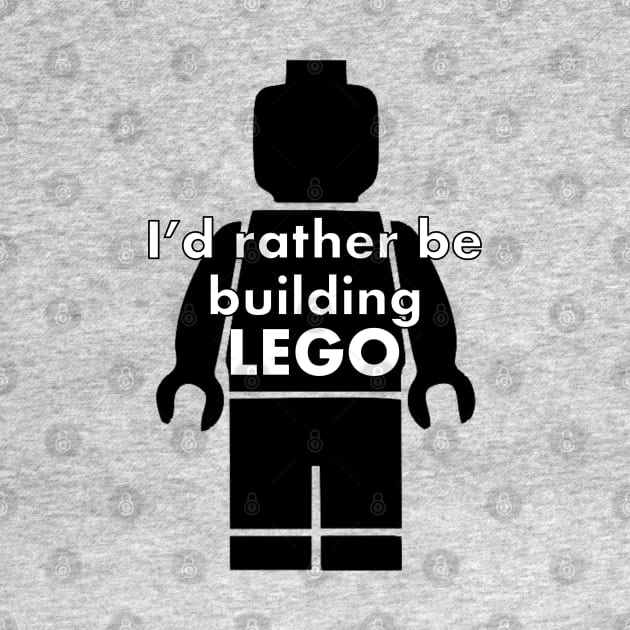 Rather be building Lego by Randomart